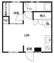 新井ビル  ｜ 神奈川県横浜市南区新川町５丁目（賃貸マンション1LDK・1階・32.77㎡） その2