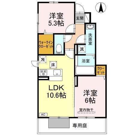 同じ建物の物件間取り写真 - ID:238007308437