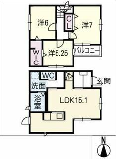 間取り：224007827084