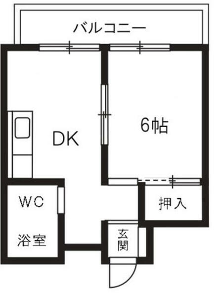 パークサイド南大井｜東京都品川区南大井１丁目(賃貸マンション1DK・2階・28.15㎡)の写真 その2