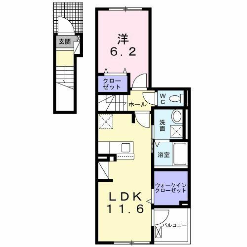 同じ建物の物件間取り写真 - ID:237004867334