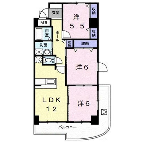 同じ建物の物件間取り写真 - ID:230029334263