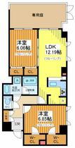 東京都世田谷区三軒茶屋２丁目（賃貸マンション2LDK・1階・62.79㎡） その2