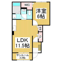 プラティーノ  ｜ 長野県諏訪郡下諏訪町社（賃貸アパート1LDK・1階・45.77㎡） その2