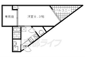 Ｅａｓｔ　Ｃｏｕｒｔ　北白川 3-D ｜ 京都府京都市左京区北白川東久保田町（賃貸マンション1K・3階・23.80㎡） その2