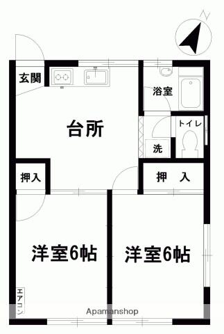 同じ建物の物件間取り写真 - ID:207001189150