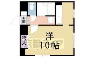 京都府京都市左京区田中西樋ノ口町（賃貸マンション1K・5階・22.00㎡） その2