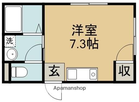 ＭｅａｙａｈＢ． 403｜徳島県徳島市一番町２丁目(賃貸マンション1R・4階・19.80㎡)の写真 その2