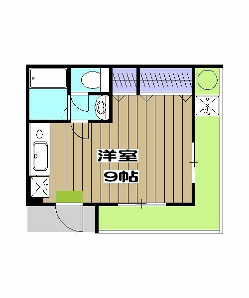 京都府京都市西京区桂南巽町(賃貸マンション1R・2階・30.00㎡)の写真 その2