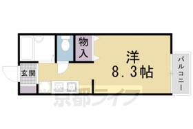 京都府京都市北区上賀茂深泥池町（賃貸アパート1R・1階・20.03㎡） その2