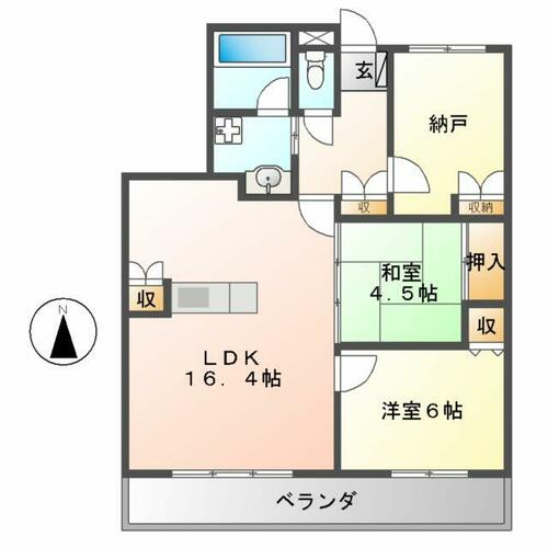 同じ建物の物件間取り写真 - ID:223031979644