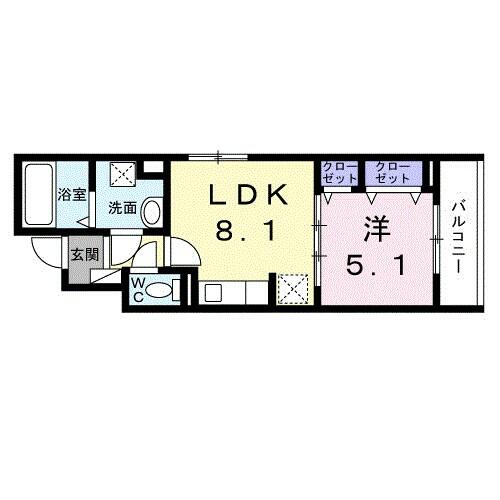 同じ建物の物件間取り写真 - ID:227080422280