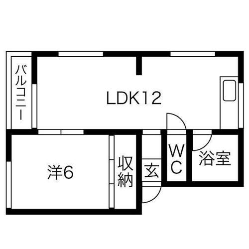 コーポラス鈴木302の間取り