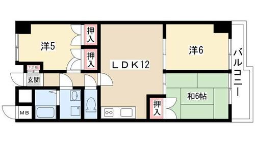 同じ建物の物件間取り写真 - ID:223032841148