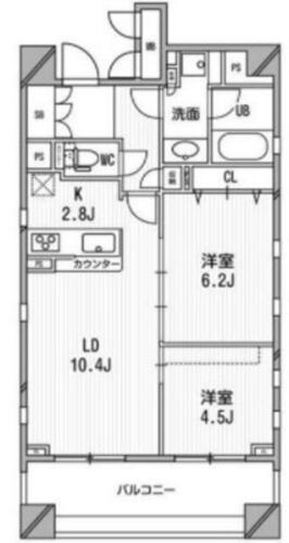 同じ建物の物件間取り写真 - ID:213107338985