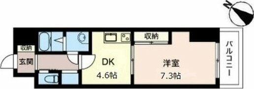 東京都板橋区板橋２丁目(賃貸マンション1DK・3階・31.54㎡)の写真 その2
