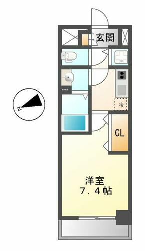 同じ建物の物件間取り写真 - ID:223032084793