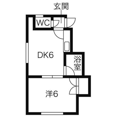 同じ建物の物件間取り写真 - ID:201021519658