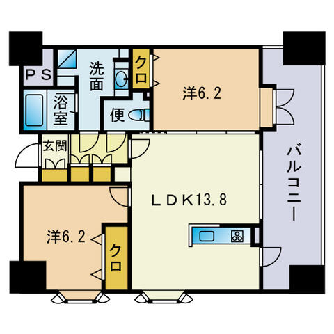 同じ建物の物件間取り写真 - ID:240027984823