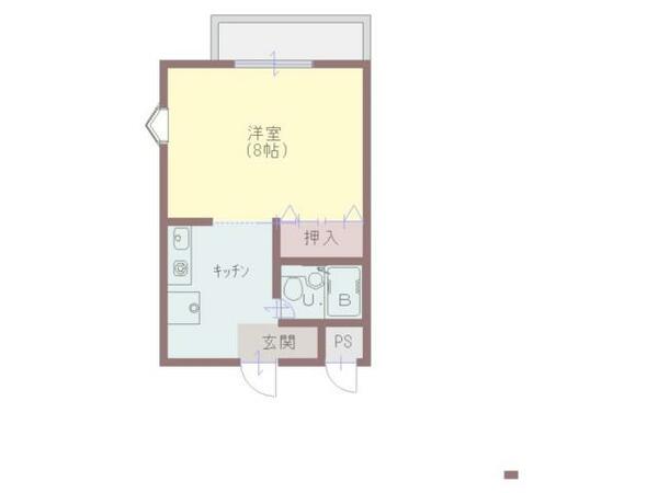 グリーンルーフ神若｜兵庫県神戸市中央区神若通３丁目(賃貸マンション1K・3階・25.21㎡)の写真 その2