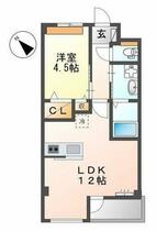 フェリーチェ 203 ｜ 神奈川県横浜市都筑区川和町（賃貸マンション1LDK・2階・40.88㎡） その2