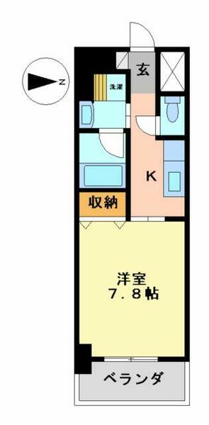 愛知県名古屋市中区丸の内２丁目(賃貸マンション1K・5階・27.71㎡)の写真 その2