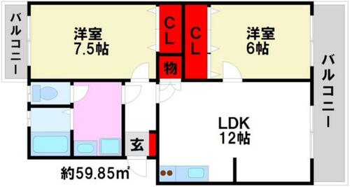 同じ建物の物件間取り写真 - ID:240028015263