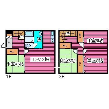 同じ建物の物件間取り写真 - ID:201021159310