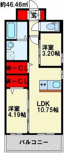 同じ建物の物件間取り写真 - ID:240028015510