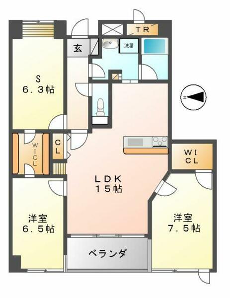 グラン・アベニュー栄 1405｜愛知県名古屋市中区栄１丁目(賃貸マンション2SLDK・14階・82.61㎡)の写真 その2