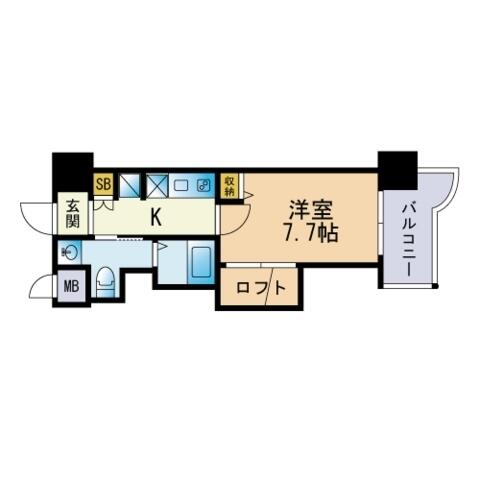 同じ建物の物件間取り写真 - ID:240028288878