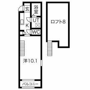 同じ建物の物件間取り写真 - ID:223031848018