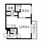 札幌市北区麻生町６丁目 4階建 築3年のイメージ