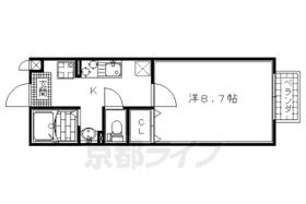 ラクロス桃山御陵 105 ｜ 京都府京都市伏見区桃山福島太夫南町（賃貸アパート1K・1階・29.17㎡） その2