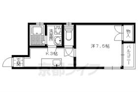 アルカス二条 4-C ｜ 京都府京都市中京区聚楽廻南町（賃貸マンション1K・4階・24.90㎡） その2