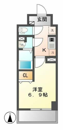 同じ建物の物件間取り写真 - ID:223032480370