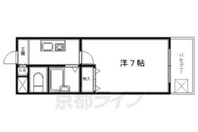 京都府京都市左京区山端森本町（賃貸マンション1K・2階・20.25㎡） その2