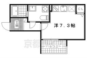 Ｌａｎｅ　深草 101 ｜ 京都府京都市伏見区深草西浦町６丁目（賃貸アパート1R・1階・21.72㎡） その2