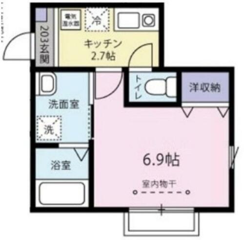 同じ建物の物件間取り写真 - ID:214058044933