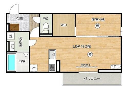 同じ建物の物件間取り写真 - ID:240028032019