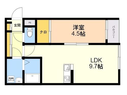 同じ建物の物件間取り写真 - ID:240028610530