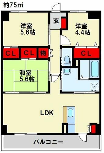 同じ建物の物件間取り写真 - ID:240028030863