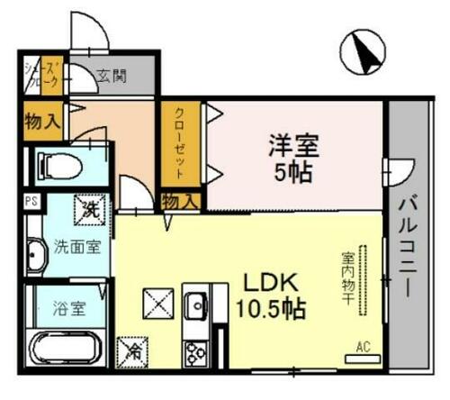 同じ建物の物件間取り写真 - ID:228048333068