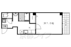 京都府京都市東山区上馬町（賃貸マンション1K・2階・24.58㎡） その2