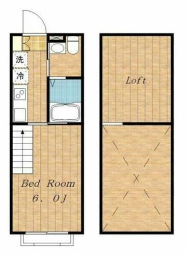 同じ建物の物件間取り写真 - ID:214059086449