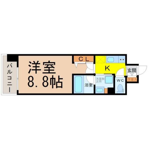 エスペランサ上前津｜愛知県名古屋市中区上前津２丁目(賃貸マンション1K・12階・29.93㎡)の写真 その2