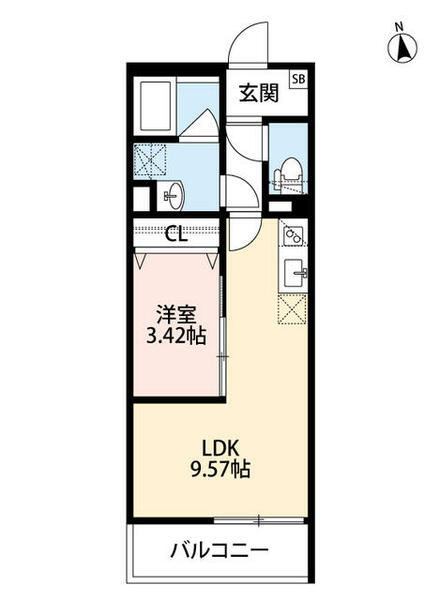 大阪府大阪市住吉区杉本２丁目(賃貸アパート1LDK・1階・33.31㎡)の写真 その2