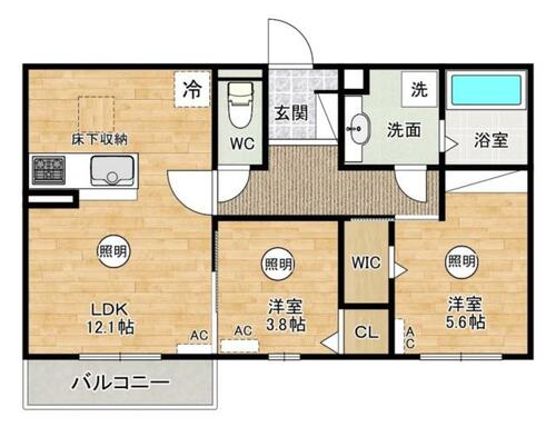 同じ建物の物件間取り写真 - ID:240028049261