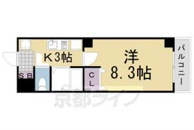 京都府京都市西京区樫原水築町（賃貸マンション1K・6階・28.80㎡） その2