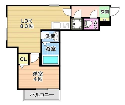 同じ建物の物件間取り写真 - ID:240028049141